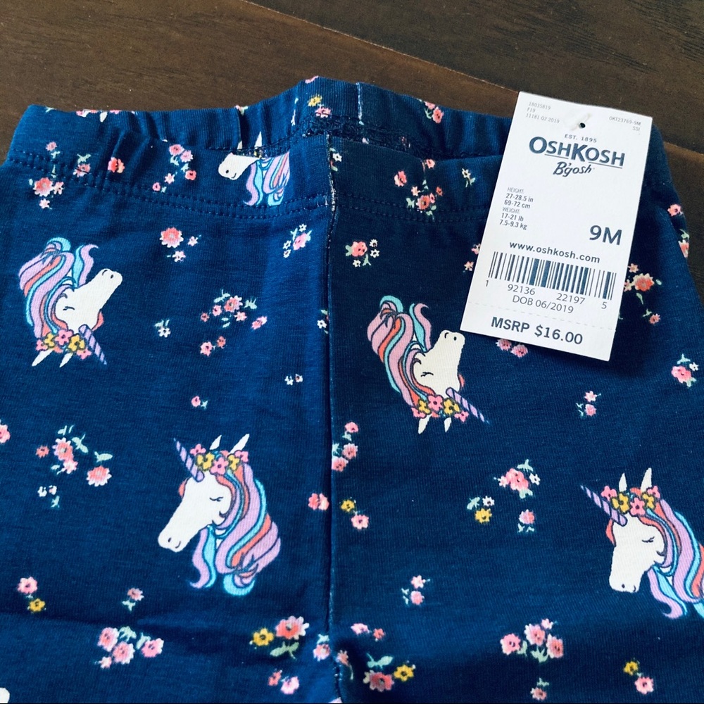 Carter’s Baby Girl Leggings Bundle, 3 Count - Picture 9 of 13